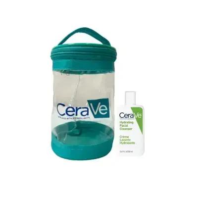 Cerave Skincare Product Set - Hydrating Cleanser 20ml with Free Gift, Gentle Skincare for Dry Sensitive Skin