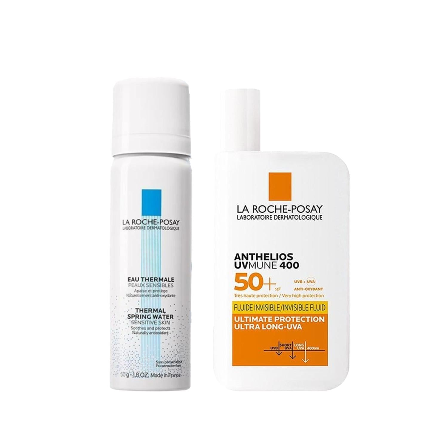 La Roche Posay Anthelios Skincare Set - Sun Protection & Dermatologically Tested Skincare Products