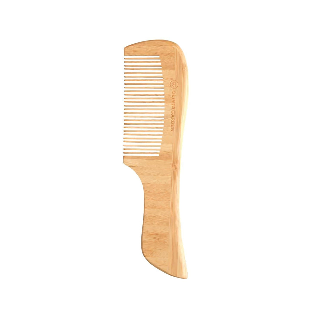 Olivia Garden Bamboo Touch Comb 2 - Eco-Friendly Detangling Hair Comb for Gentle Hair Care
