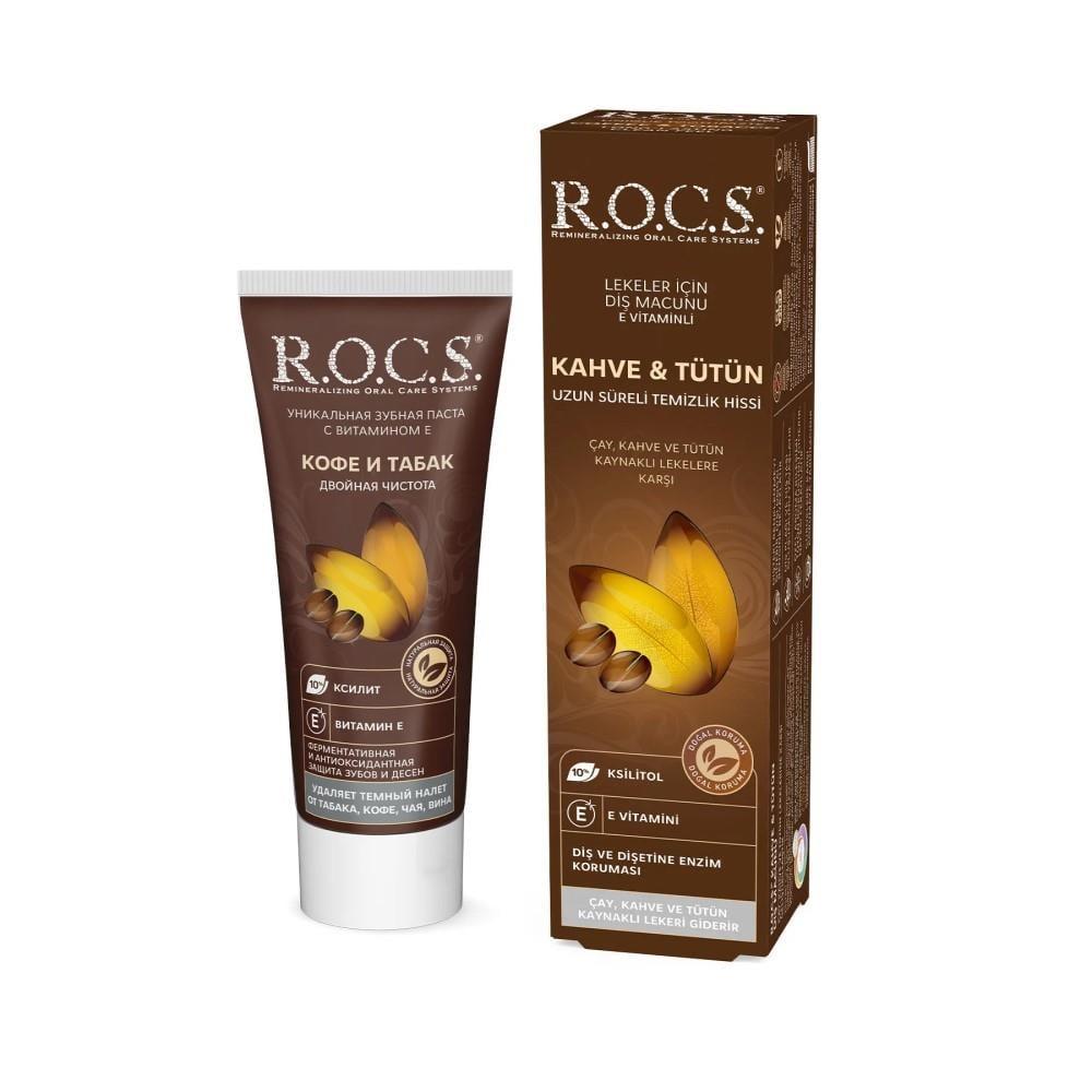 ROCS Coffee & Tobacco Toothpaste 60ml