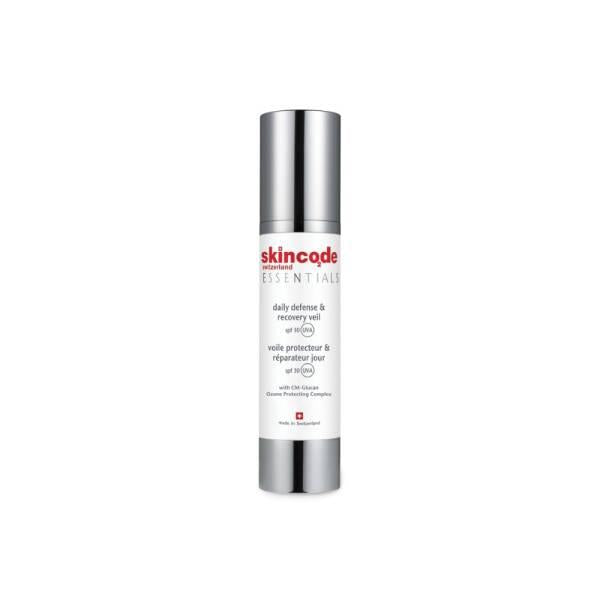 Skincode Daily Defense and Recovery Veil SPF30 Sunscreen Moisturizer with Anti-Aging Benefits