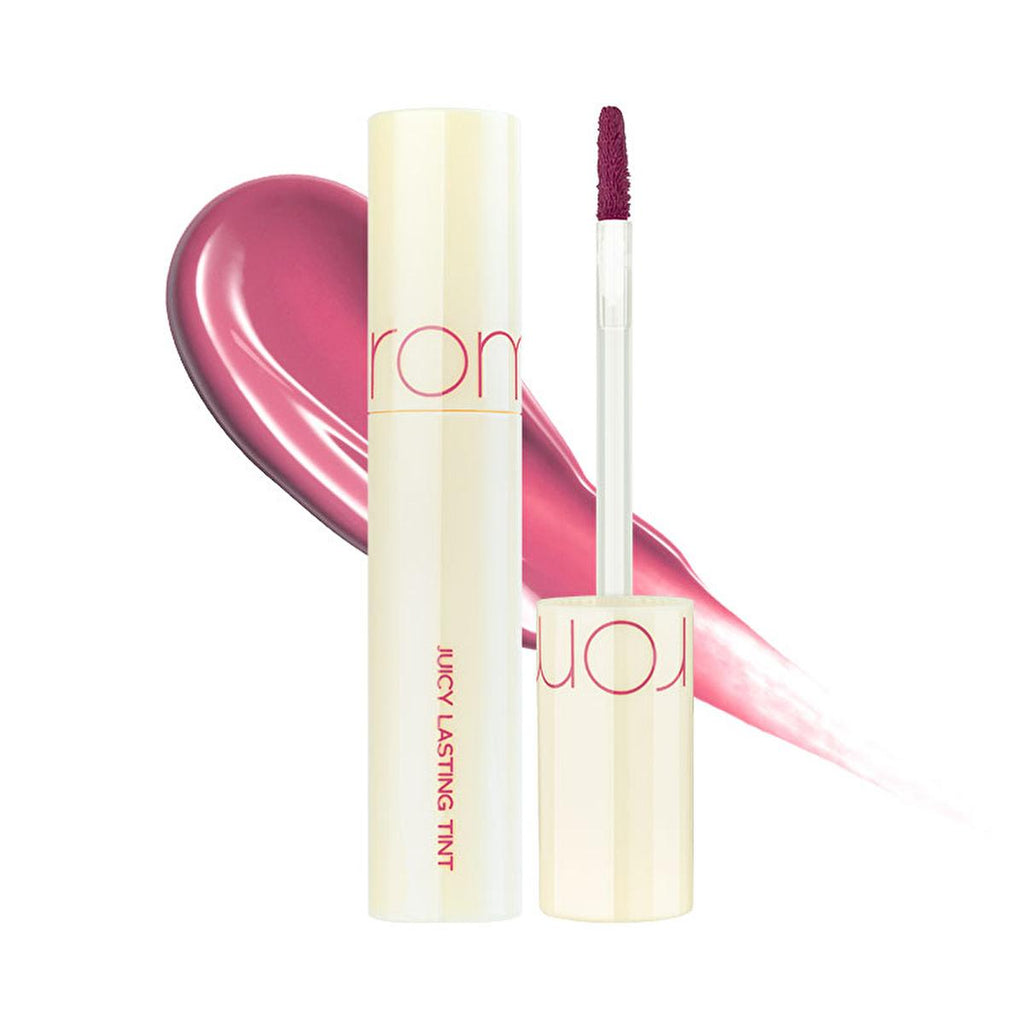rom&nd Juicy Lasting Tint: Bare Fig - Glossy, Moisturizing, Long Lasting Korean Lip Tint for Vibrant, Hydrated Lips