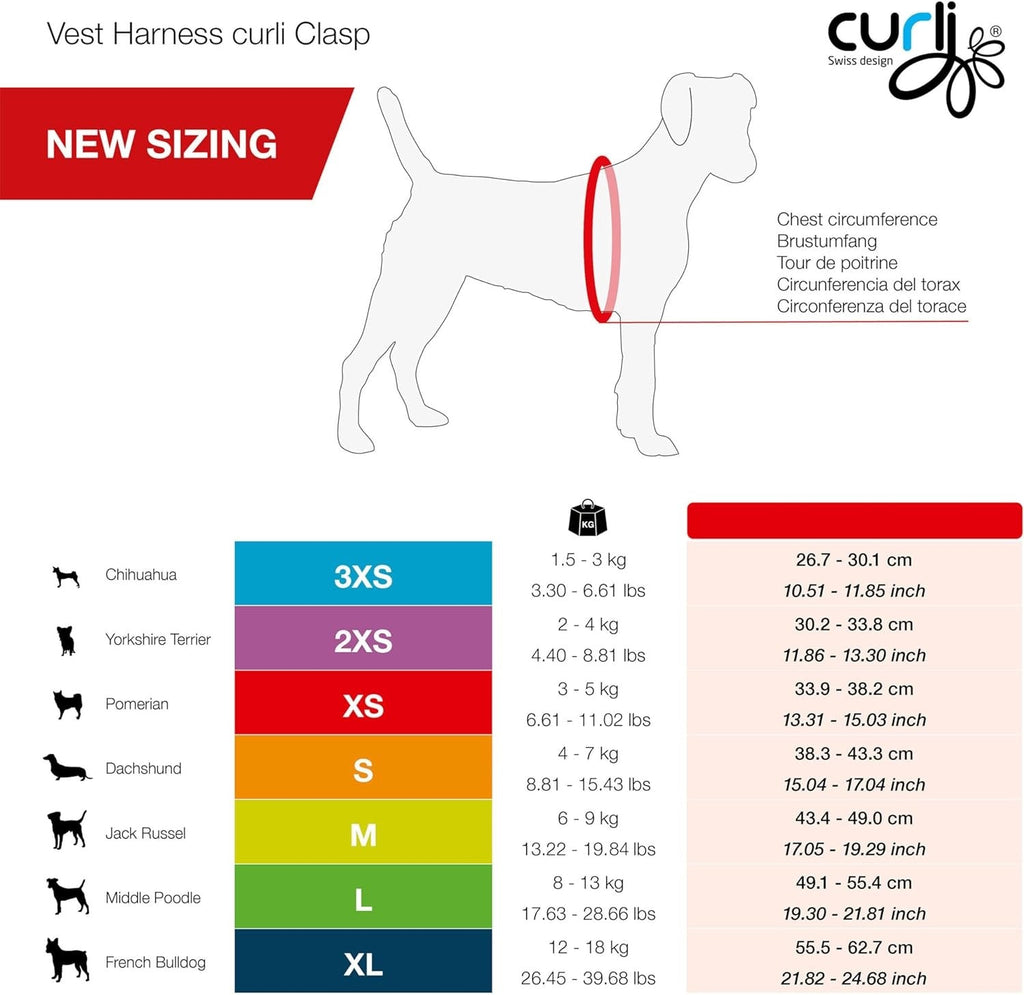 Curli Air Mesh Clasp Tan Vest Harness