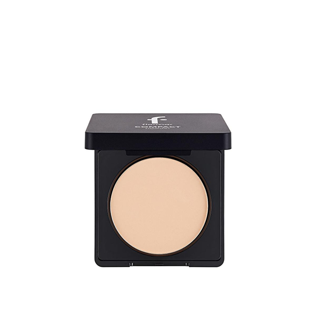 Flormar Compact Powder 092 Medium Soft Peach - Matte Finish, High Coverage Makeup for Natural Look