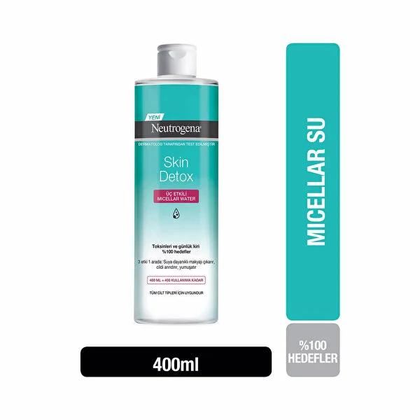 Neutrogena Hydro Boost Micellar Water Makeup Remover: Gently Removes Waterproof Makeup, Cleanses & Hydrates Sensitive Skin - 400 ml (13.53 fl oz)