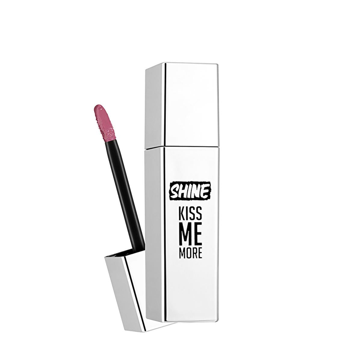 Flormar Shine Kiss Me More Liquid Lipstick - Long-Lasting Moisturizing Lip Color with Shiny Finish