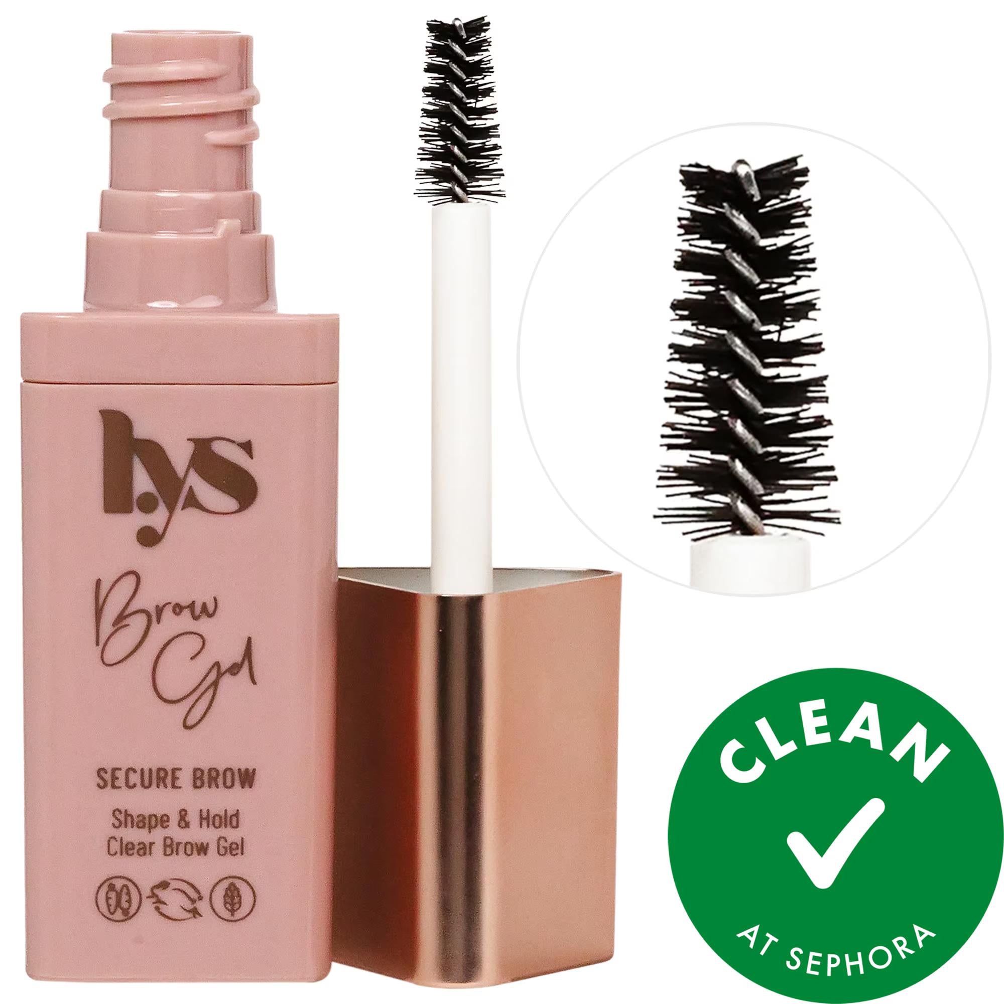 Secure Brow Gel: Clear Vegan Eyebrow Gel for Natural Brow Shaping & Growth | Cruelty-Free, All-Day Hold