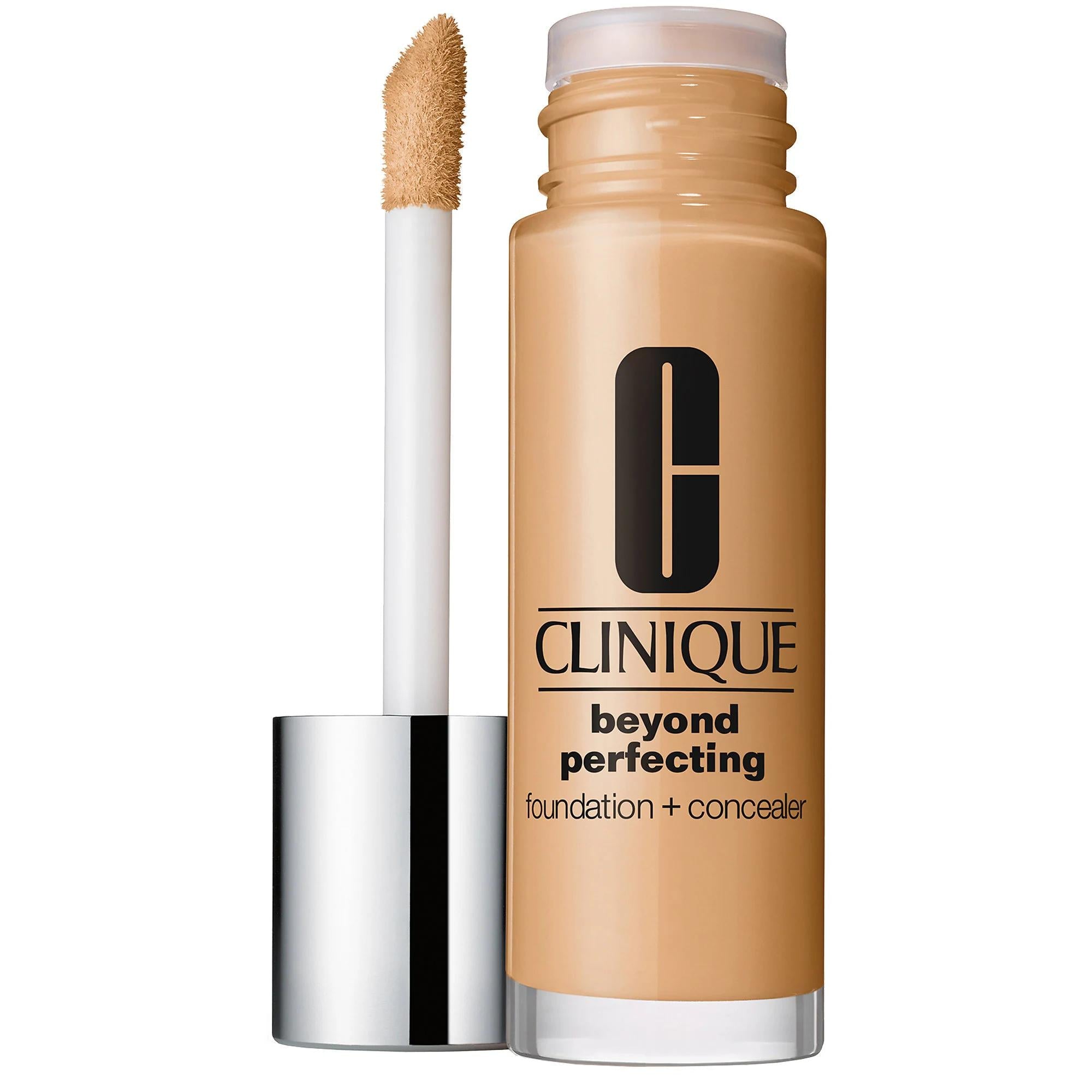 Clinique Beyond Perfecting Foundation + Concealer - Long-Lasting, Oil-Free, Full Coverage Makeup for All Skin Types