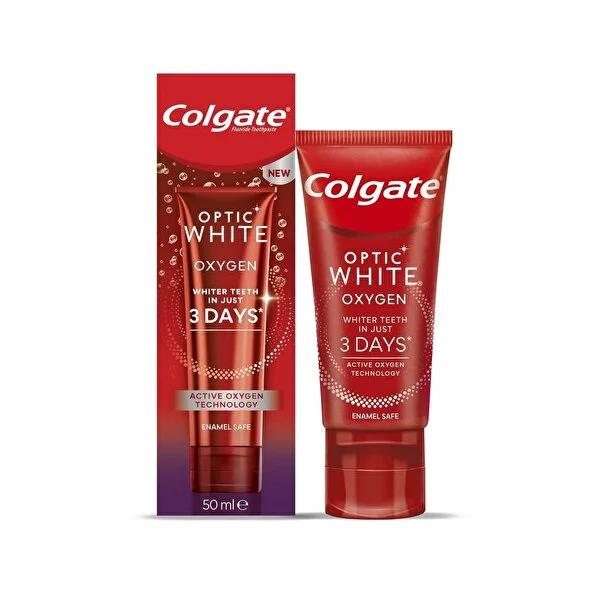 Colgate Optic White Oxygen Active Oxygen Technology Whitening Toothpaste
