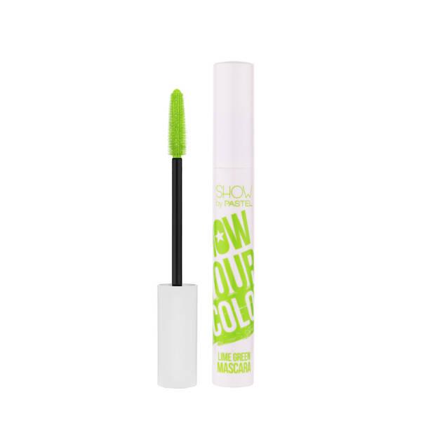Pastel Show Your Color Lime Green Mascara: Volumizing, Smudge-Proof, and Long-Lasting Bright Green Lash Enhancer for Bold Eye Makeup Looks