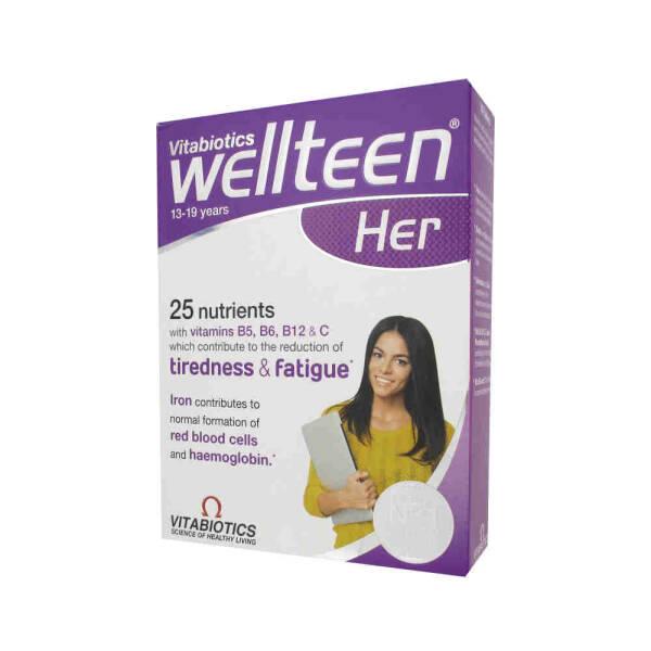 Vitabiotics Wellteen Her 30 Tablet - Multivitamins | 30 Count
