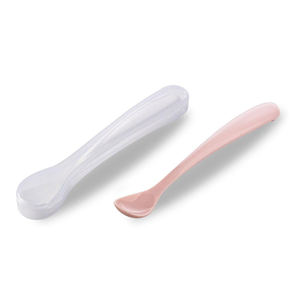 Mamajoo Ergonomic Baby Feeding Spoons with Storage Case - BPA-Free, Dishwasher Safe, and Sterilizable