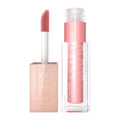 Maybelline New York Lifter Gloss - Hyaluronic Acid Lip Gloss for Moisturizing & Lifting Effect - Reef Color