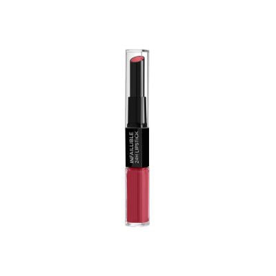 Loreal Paris Infaillible 24 HR Lipstick - Metro-Proof Rose, Long Lasting & Moisturizing