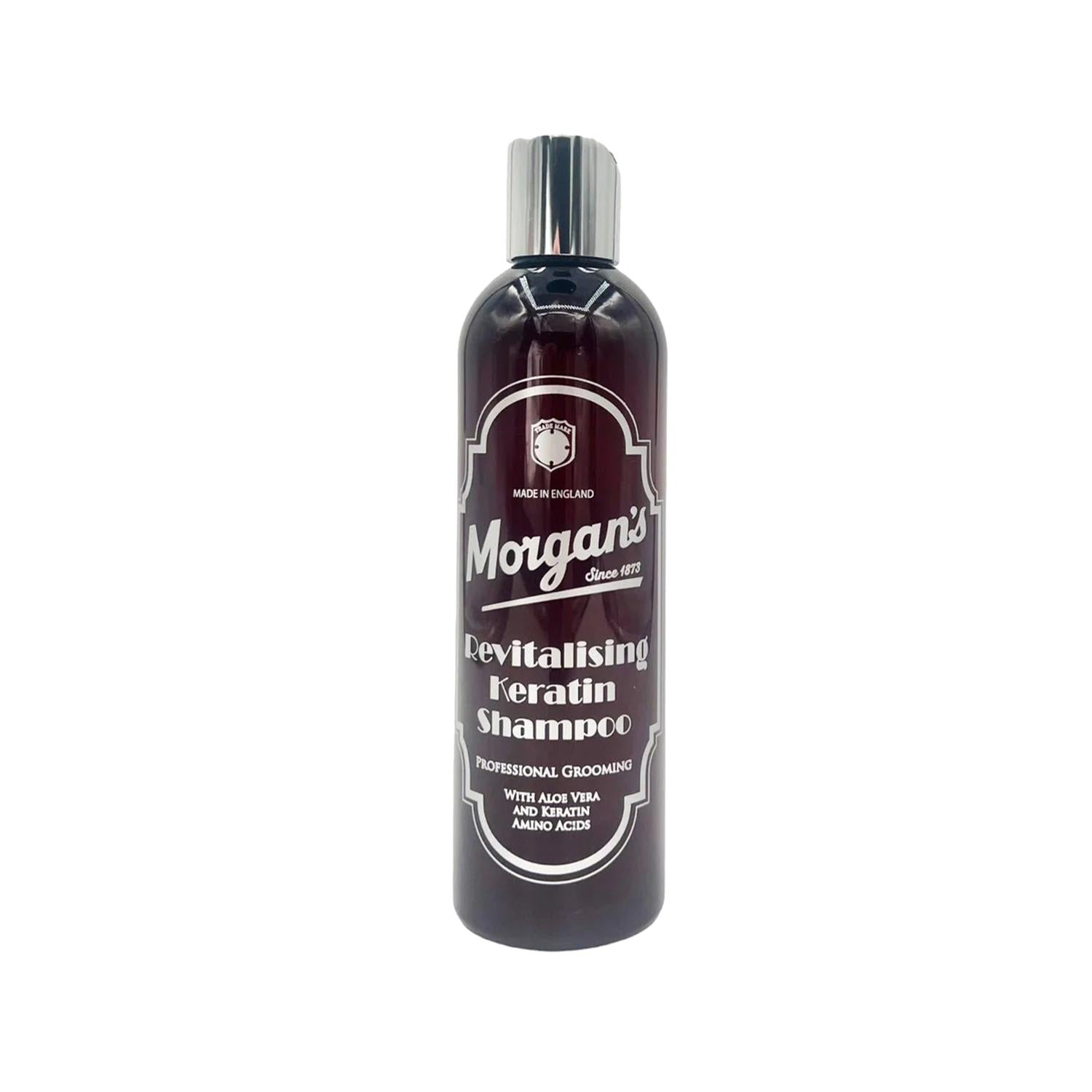 Morgan's Pomade Keratin Shampoo 250ml - Revitalising Hair Care for Damaged Hair