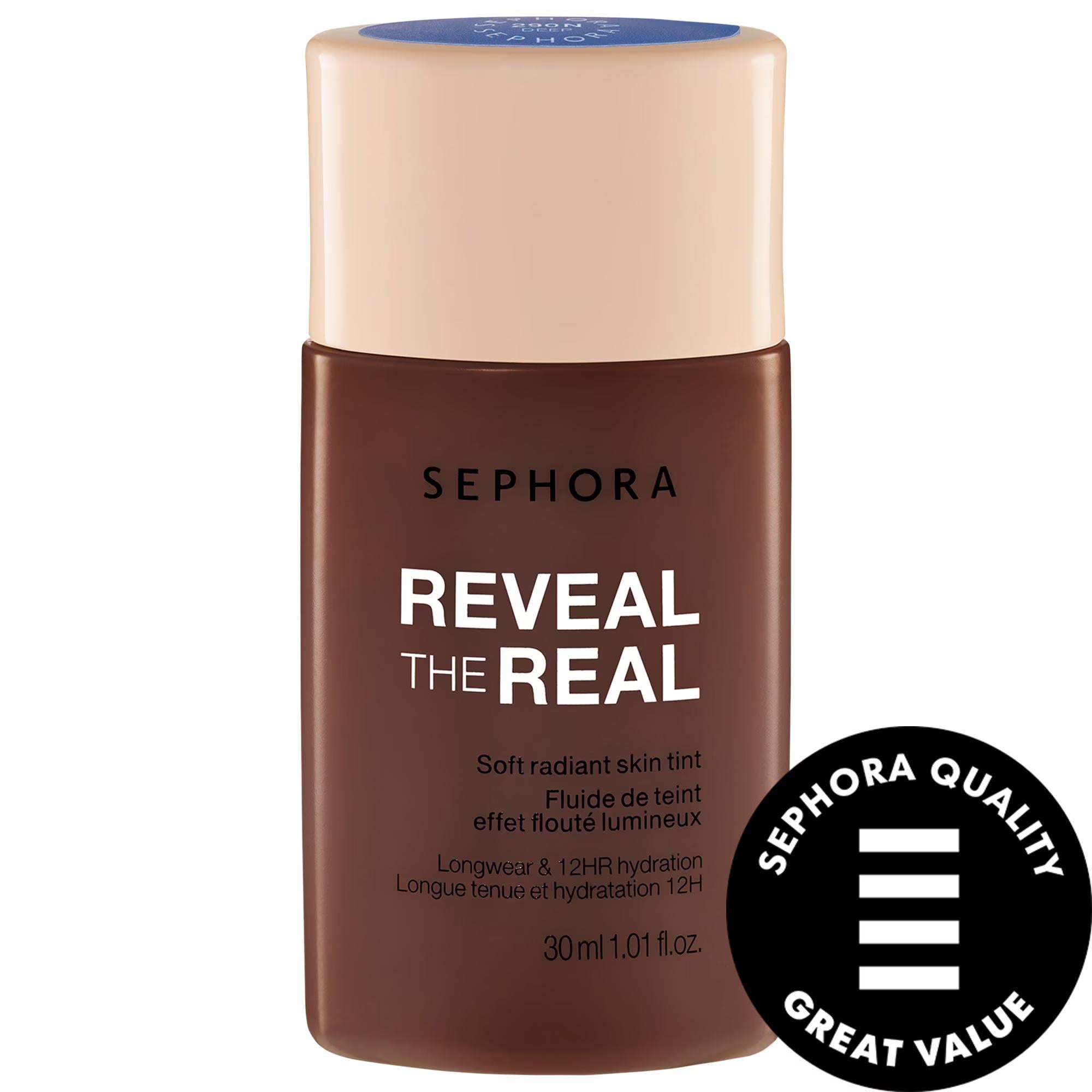 Reveal The Real - Lightweight 12HR Soft Radiant Skin Tint, Vegan & Cruelty-Free Makeup for All Skin Types