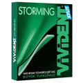 Vivident Storming Sakõz Nane Aromalõ 33 gr - Refreshing Mint Chewing Gum with Unique Packaging