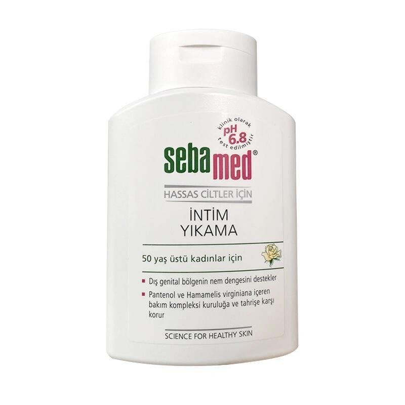 Sebamed Intimate Wash Gel pH 6.8 - Gentle Hygiene for Women Over 50, Natural Intimate Care