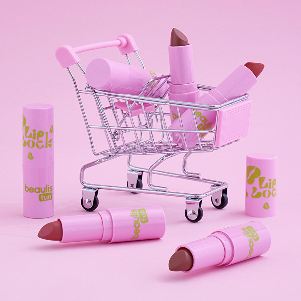Beaulis Matte Lipstick - Long Lasting Red Punch Lip Color for Bold Lips