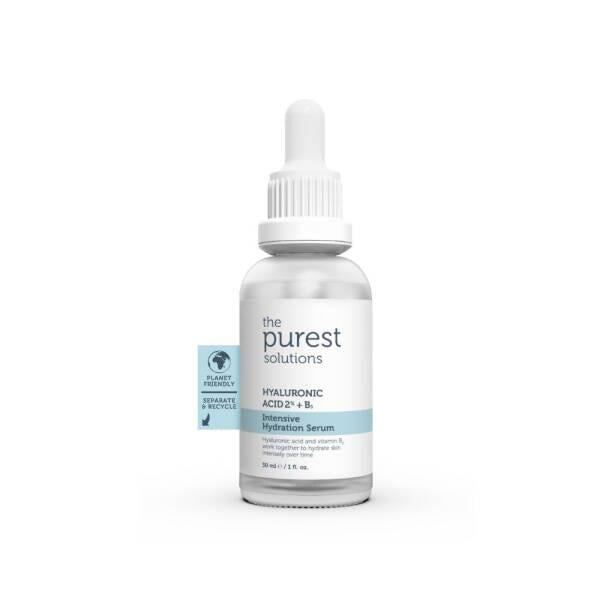 The Purest Solutions Intensive Hydration Serum - Hyaluronic Acid 2% for Hydrated, Radiant Skin
