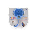KPM Pet Shower Hose with Brush: Gentle Silicone Brush, Adjustable Handle, 7.5 Feet Long - Easy Dog & Cat Washing at Home