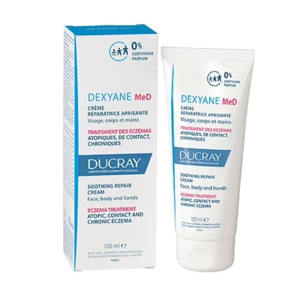 Ducray Dexyane MeD Soothing Repair Cream for Eczema Relief - 3.38 fl oz, Gentle Skincare for Sensitive Skin