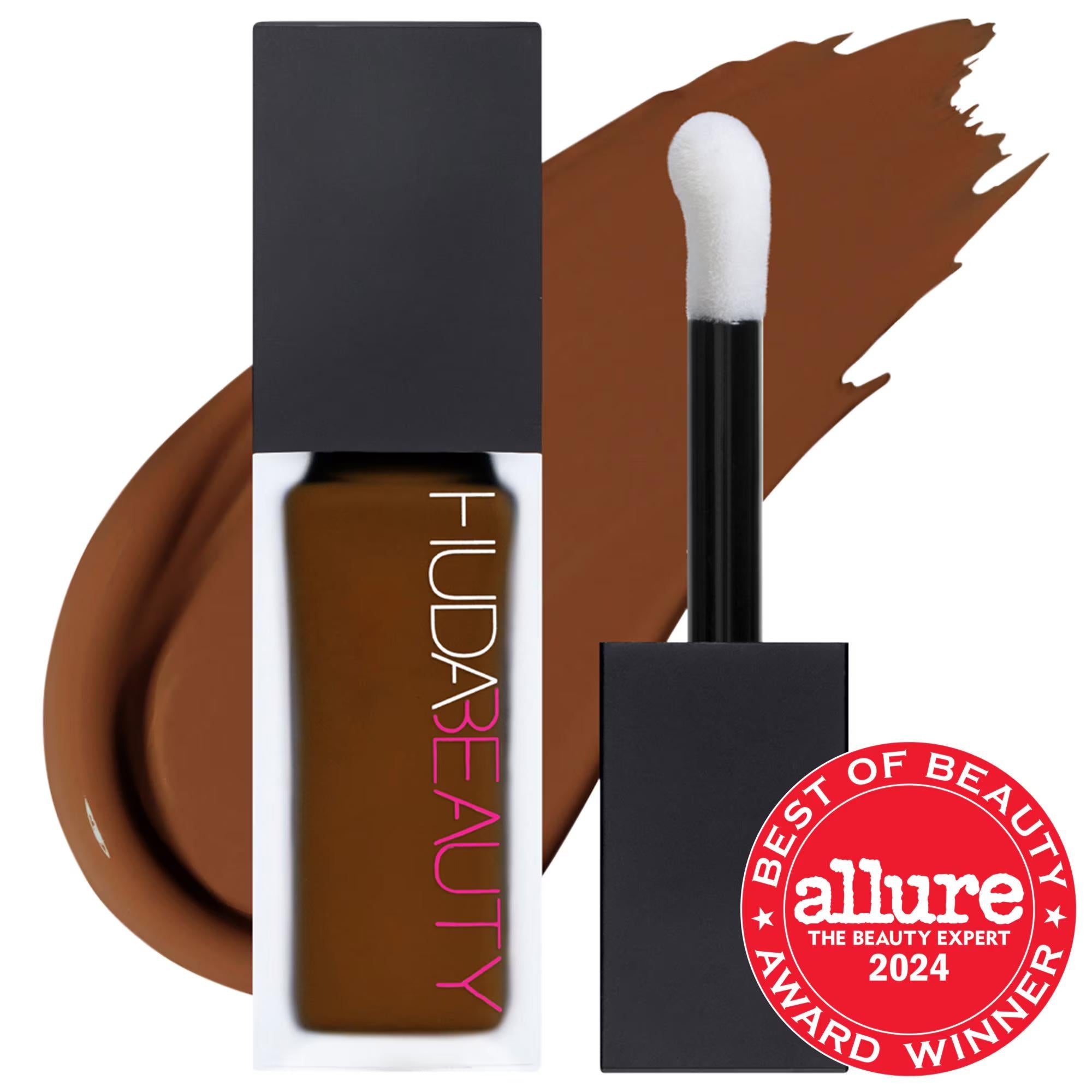 Huda Beauty #FauxFilter Waterproof Matte Concealer: Full Buildable Coverage, Vegan & Cruelty-Free, Long Lasting, Blemish Concealer