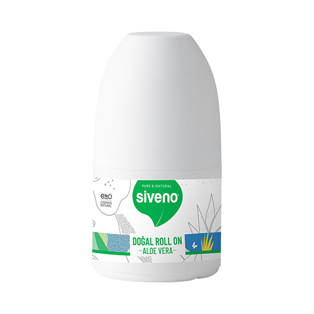 Siveno Natural Aloe Vera Roll-On Deodorant for Women - 100% Natural Ingredients, Chemical-Free & Eco-Friendly