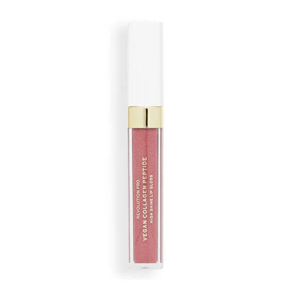 Revolution Pro Vegan Collagen Peptide High Shine Lip Gloss: Hydrating, Plumping, Cruelty-Free, Non-Sticky Formula for Luscious Lips