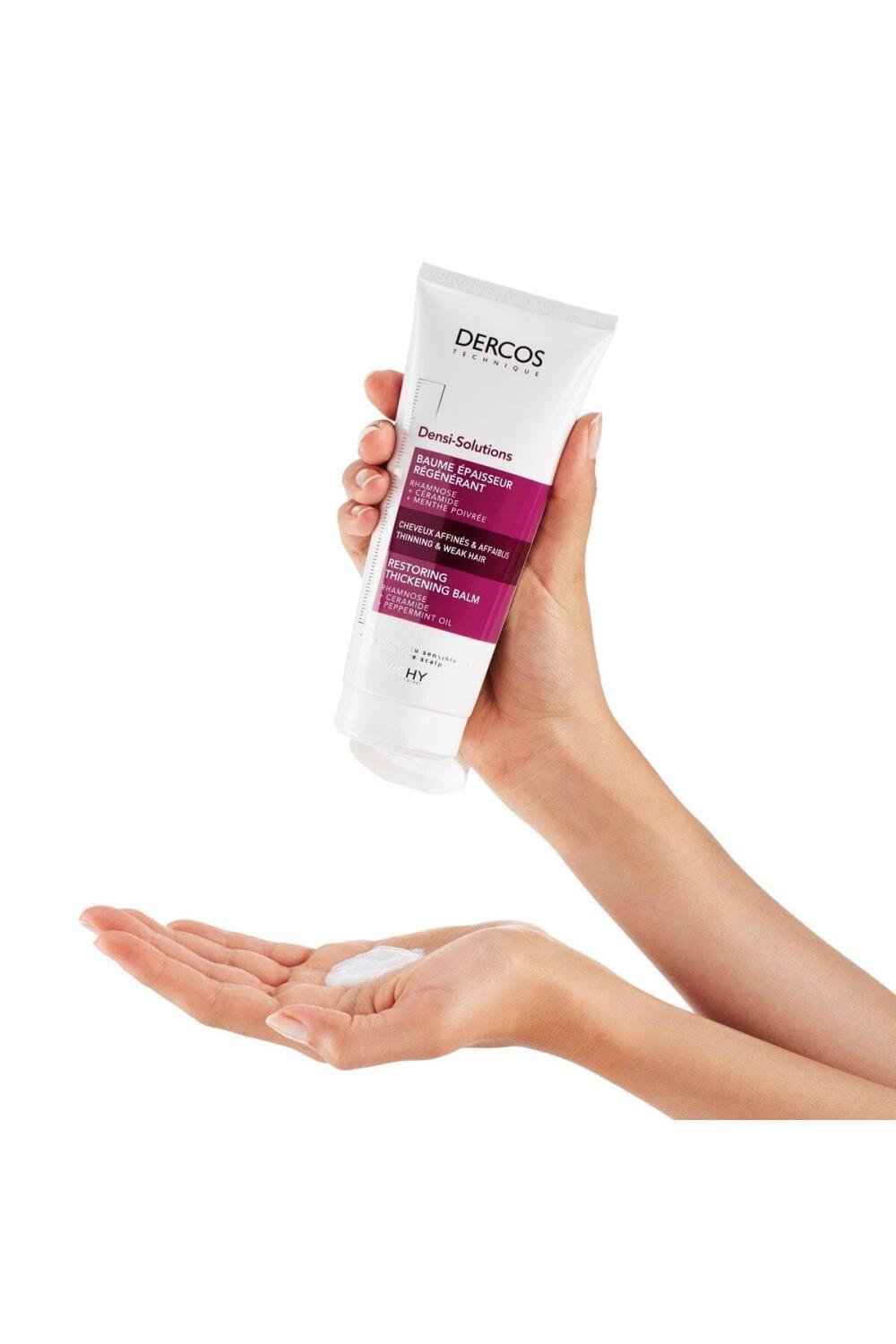 Vichy Dercos Densi-Solutions Thickening Hair Balm - Restoring Hair Care for Thin Hair, 5.07 fl oz