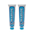 Marvis Aquatic Mint Toothpaste 2-Pack - Premium Oral Care with Refreshing Mint Flavor