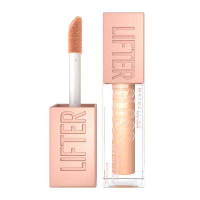 Maybelline New York Lifter Gloss - Moisturizing Lip Gloss with Hyaluronic Acid, Non-Sticky Formula