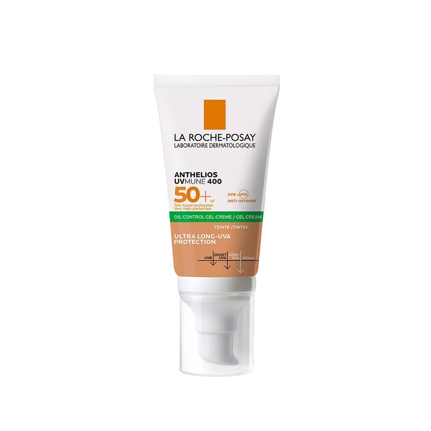 La Roche Posay Anthelios UVmune400 SPF 50+ Oil Control Tinted Sunscreen - 50ml