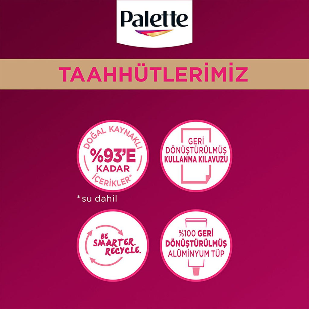 Palette Deluxe Intense Copper Hair Dye 7-77 - Long-Lasting, Nourishing Hair Color