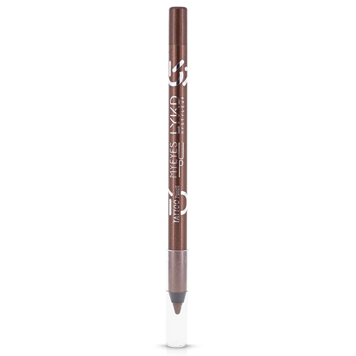 LYKD Tattoo Pencil 158 Brown - Smooth, Long-Lasting Eyeliner for Day & Night