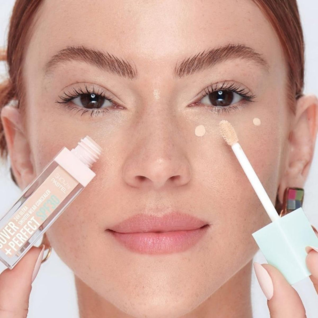 Show by Pastel Cover+Perfect Concealer SPF30 - High Coverage, Moisturizing, Long Lasting - Blemish & Dark Circle Concealer - 301 Fair
