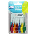 TePe Interdental Brushes Original Mixed Pack 6 pcs - Effective Oral Hygiene Tools for Dental Care