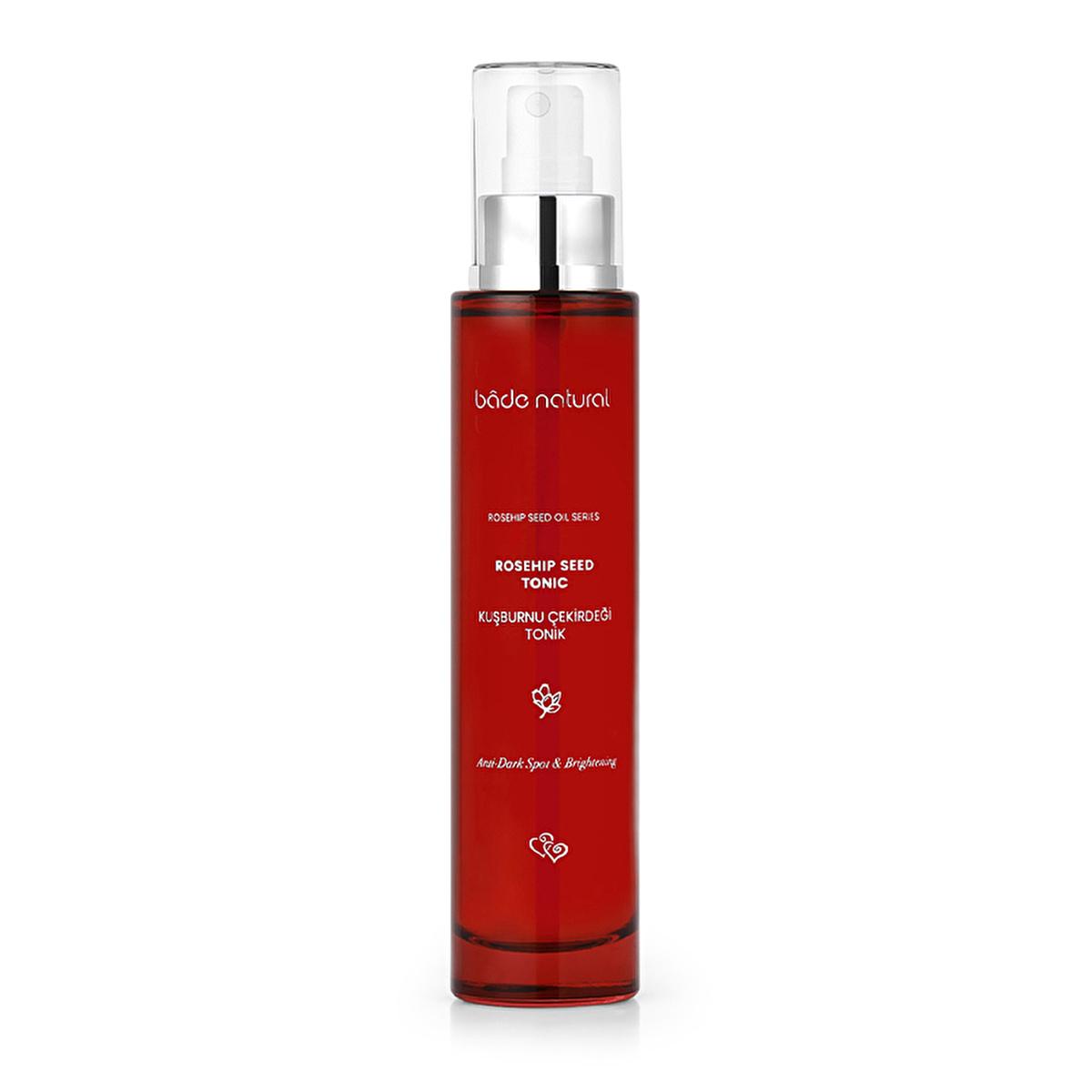 Bade Natural Rosehip Brightening Toner - Natural Facial Toner for Blemish Control, Pore Minimizing & Antioxidant Protection
