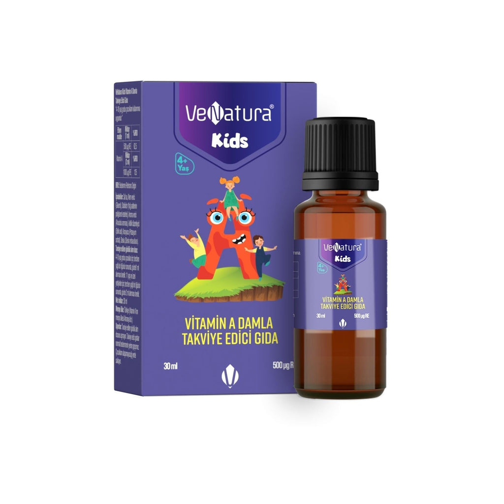 VeNatura Kids Vitamin A Drops - 30 ML | Daily Supplement