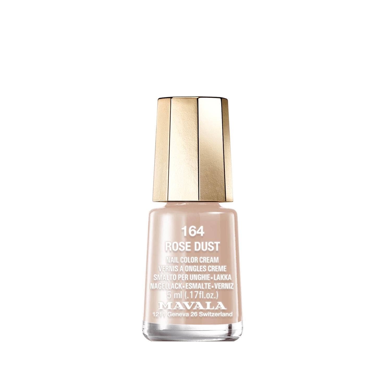 Mavala Mini Color Rose Dust 5 ml - Portable Rose-Toned Nail Polish for Travel & Sampling