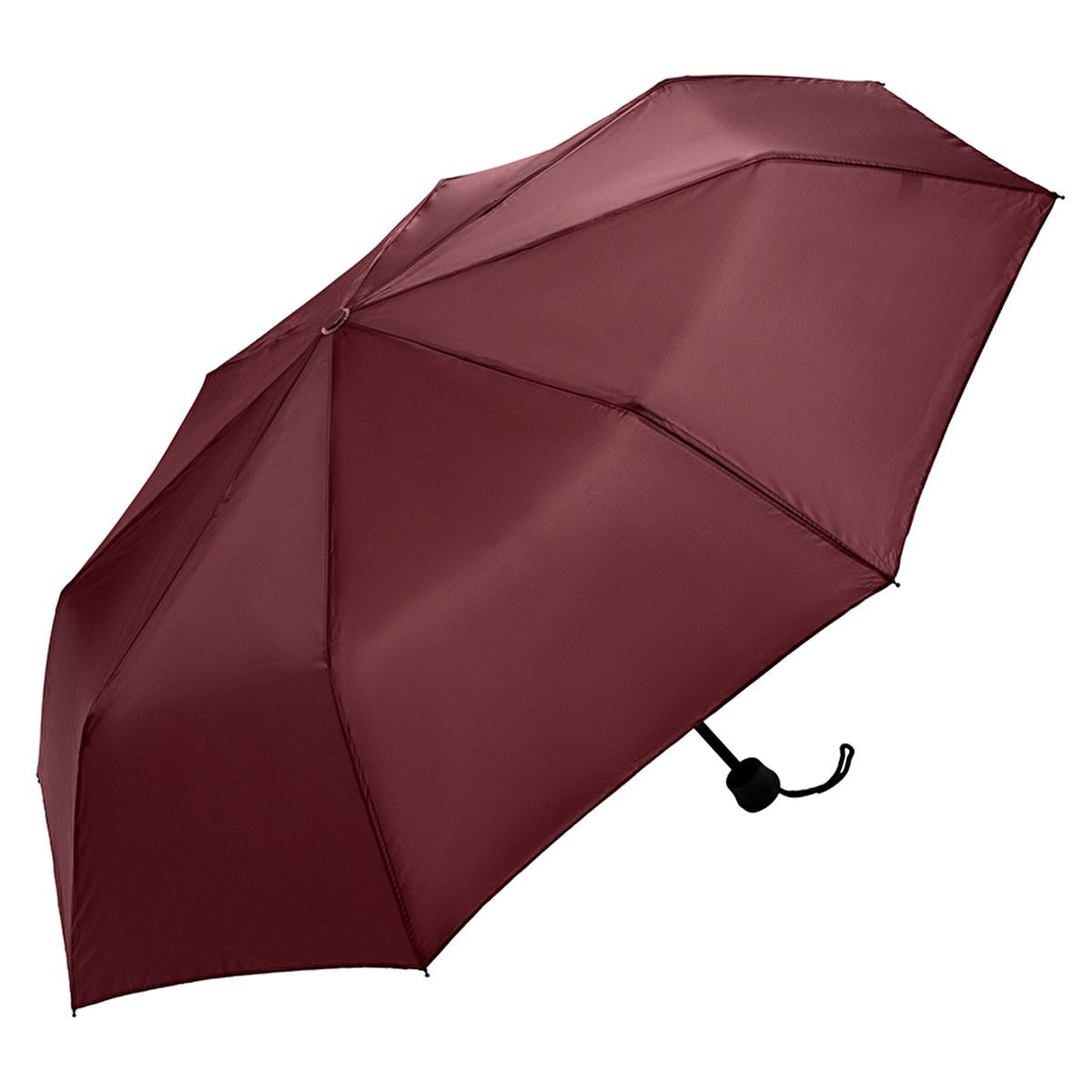 Eklips Bordeaux Manual Umbrella - Stylish, Compact, Windproof & Waterproof