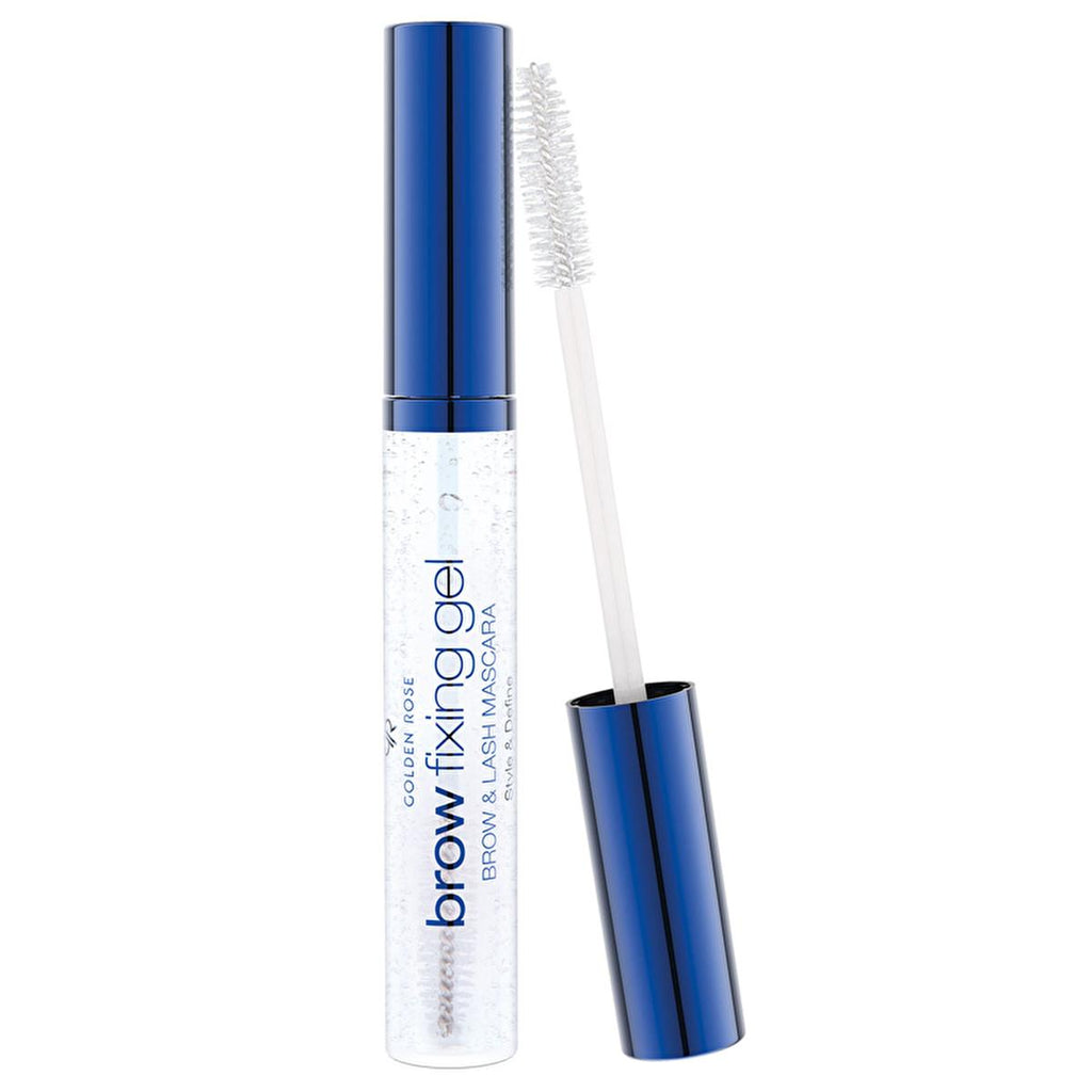 Golden Rose Brow Fixing Gel & Lash Mascara: Vegan Biotin Formula for Natural Definition, Lifting & Nourishment