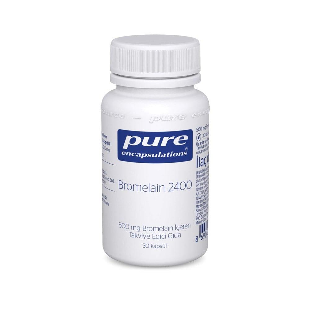 Pure Encapsulations Pure Bromelain 2400 - Vegan Bromelain Supplement for Digestive Health, Gluten-Free Capsules