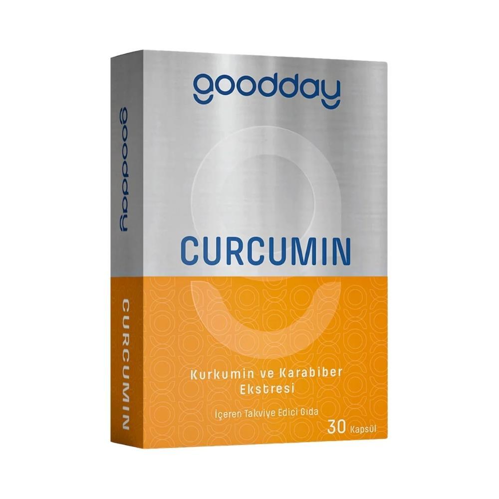 Godday Curcumin 30 Capsules - Anti-Inflammatory Dietary Supplement with Black Pepper Extract