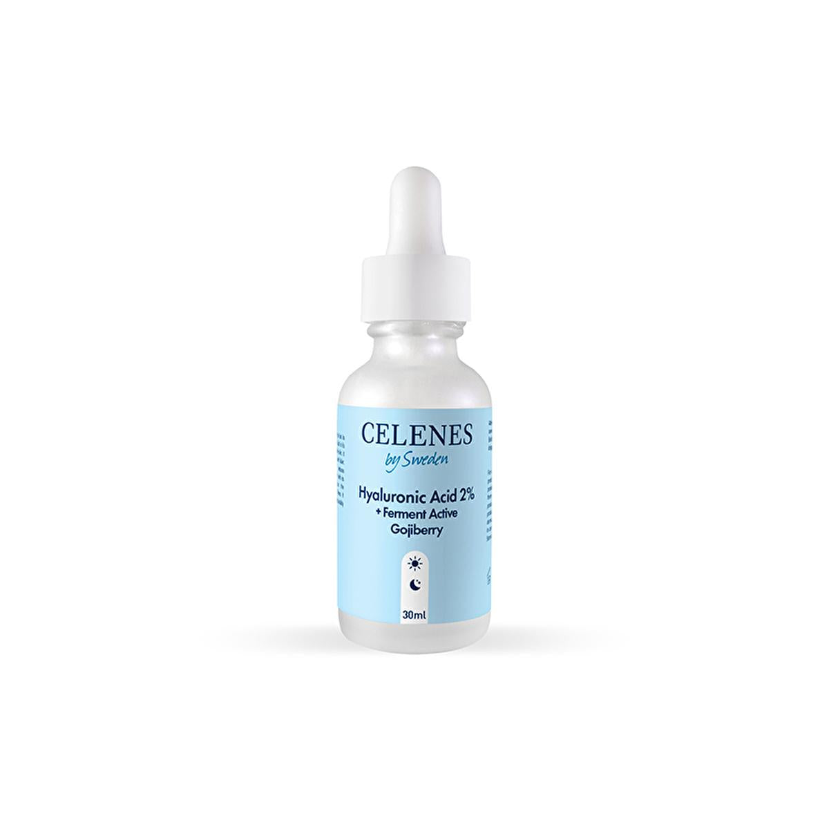 Celenes Hyaluronic Acid + Ferment Active Gojiberry Face Serum - Anti-Aging, Hydrating Skincare Product