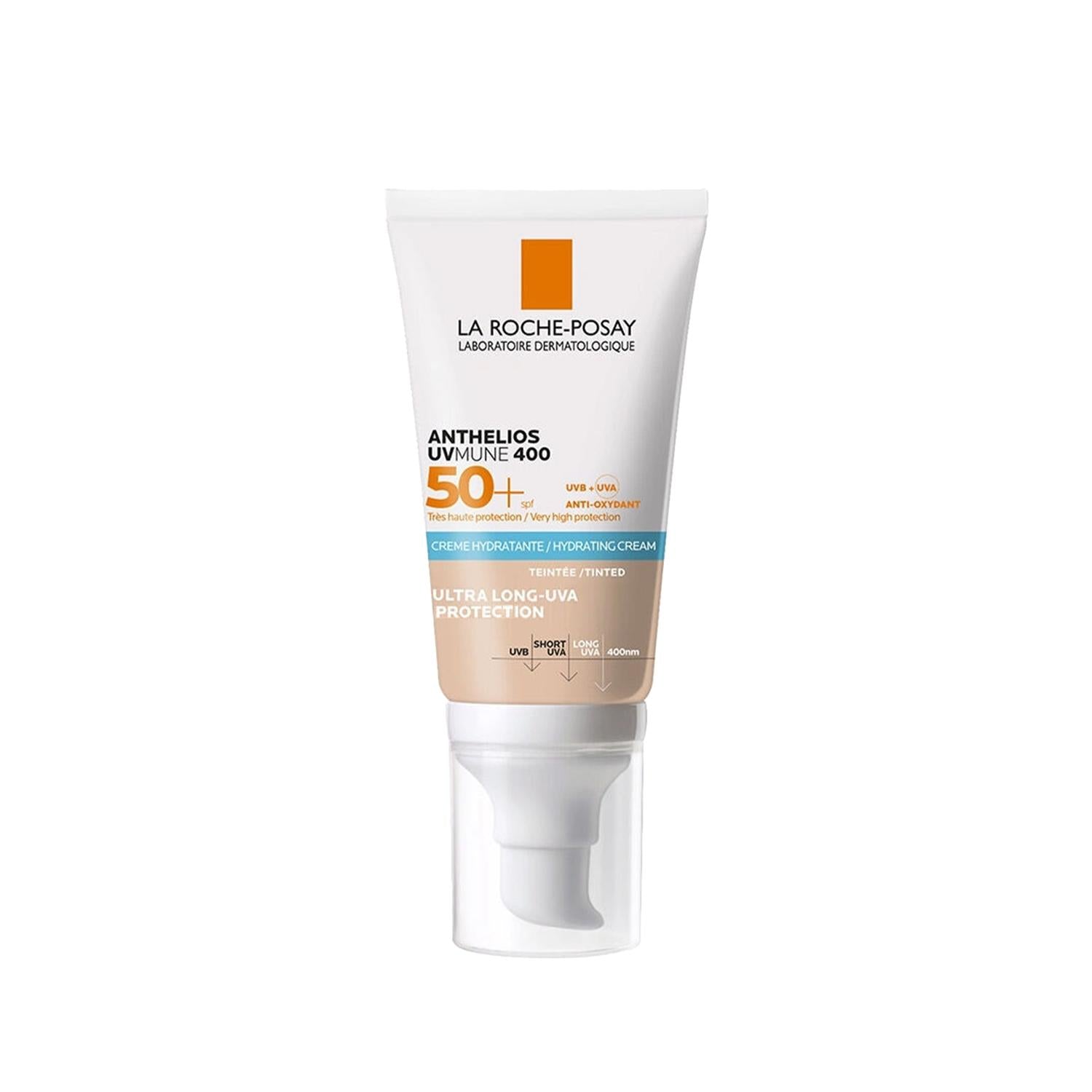 La Roche Posay Anthelios UVMune Tinted SPF 50+ Moisturizing Sunscreen Cream - 50ml