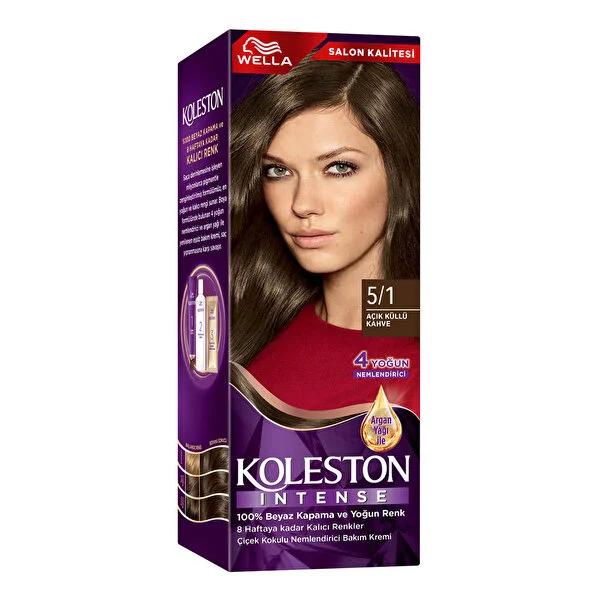 Wella Koleston Intense Hair Dye - 100% Grey Coverage, Long-Lasting Color