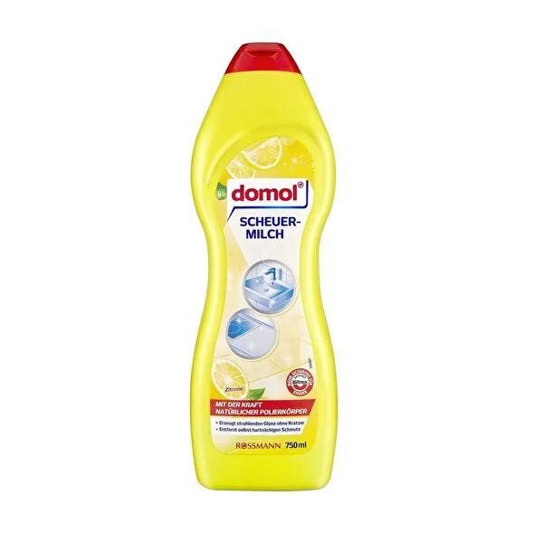 Domol Lemon Cream Surface Cleaner: Deep Cleaning, Fresh Scent, Multi-Surface Use, Enhanced Safety with Bitrex
