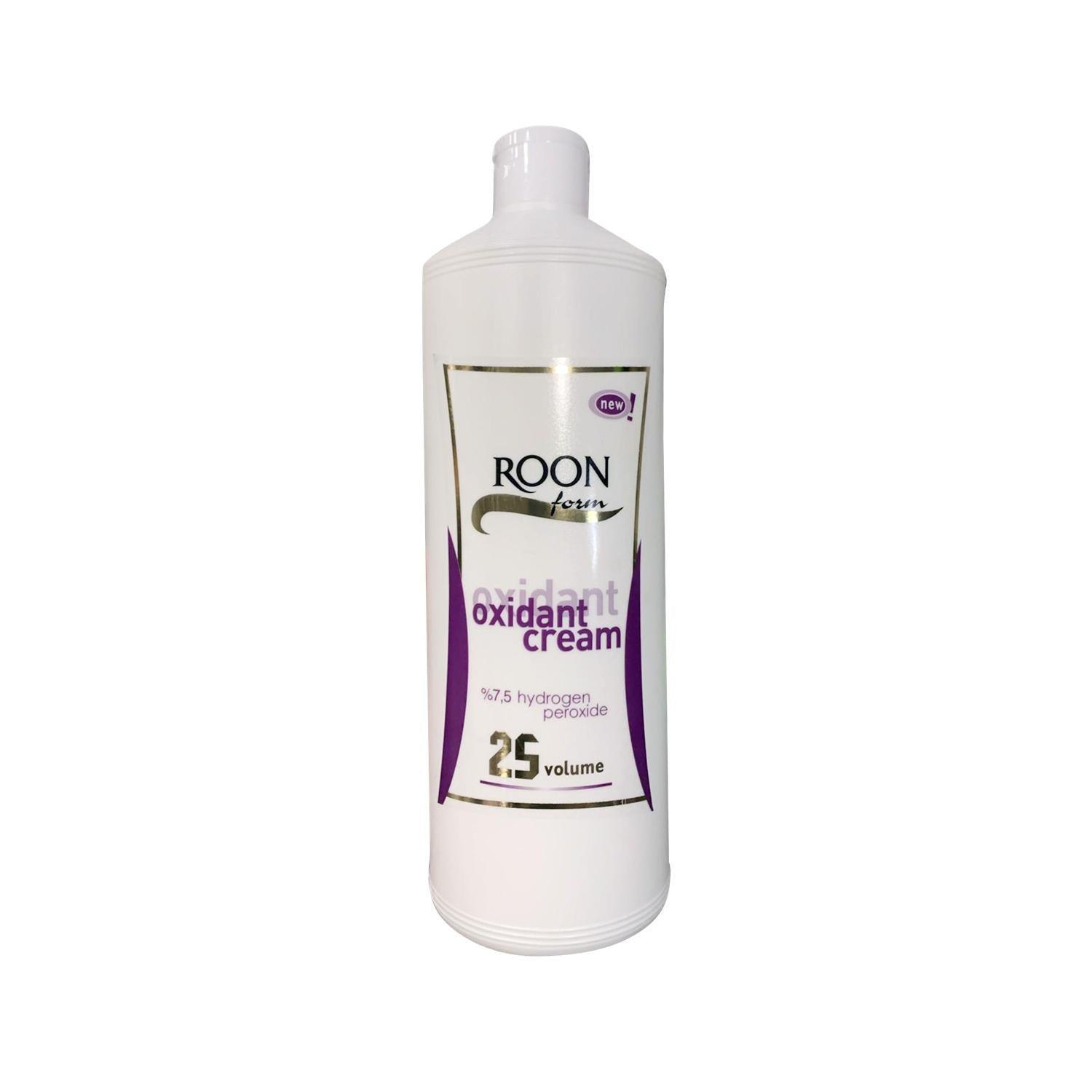 Roon Form Oxidant Cream 25 Volume Hair Developer & Oxidizing Cream for Professional Hair Coloring - 1000 ml
