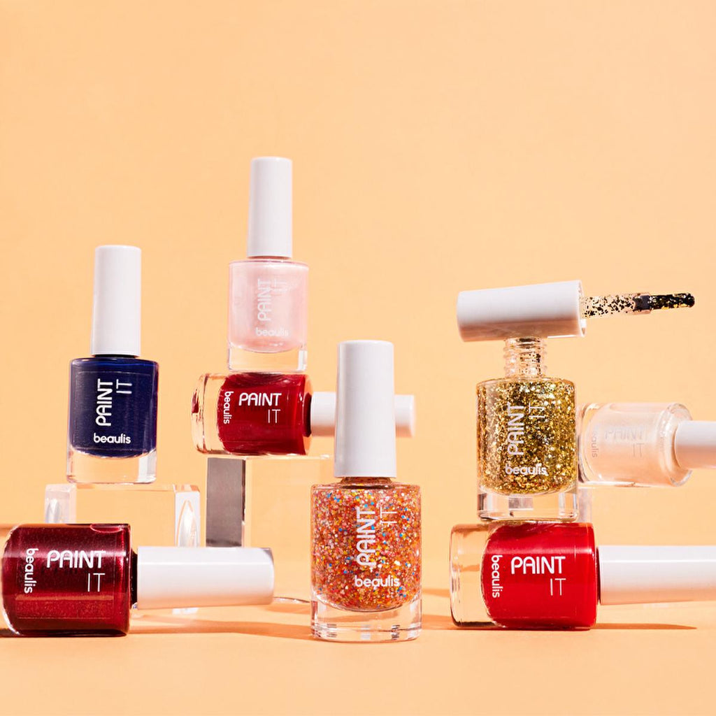 Beaulis Paint It 603 Red Violet Nail Polish - Quick Drying, Long Lasting